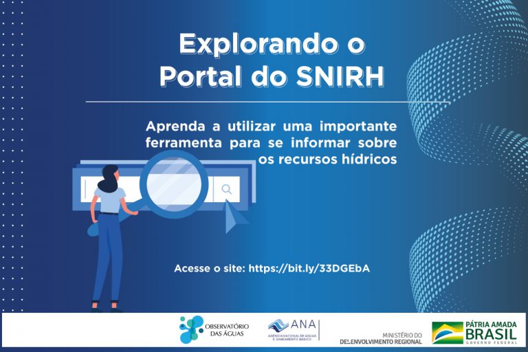 Curso sobre o Portal do Sistema Nacional de Informações sobre Recursos Hídricos para os atores da gestão das águas no Brasil