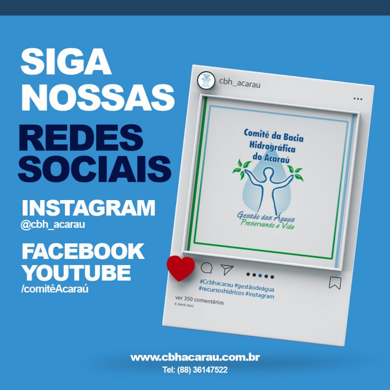 CBH Acaraú cria suas redes sociais